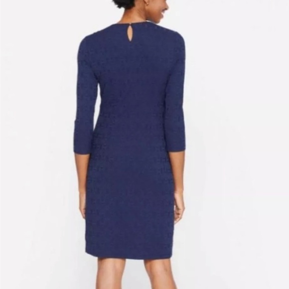 NWT J.Mclaughlin size L Catalyst dress in navy - Picture 2 of 11